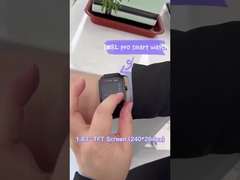 呼出し特徴IP68とのLW82proの手首Bluetooth Smartwatchは防水する