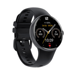Aluminum Alloy Round Shape Smart Watch With Blood Pressure And Oxygen