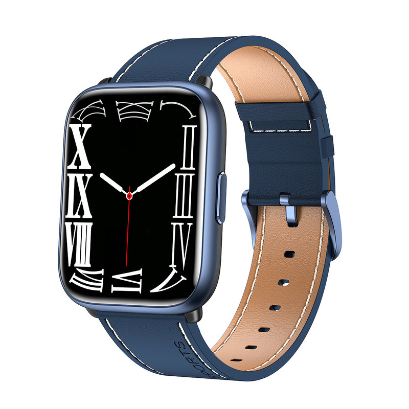 SDK Durable Square Shaped Smartwatch Aluminum Alloy App Control